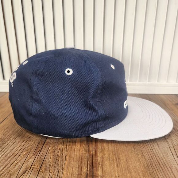 VTG 90s Dallas Cowboys Logo 7 Competitor Snapback Hat Cap Blue Gray NFL Football - Picture 4 of 11